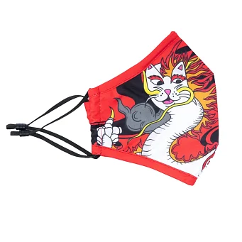 Маска RIPNDIP Dragonerm Face Mask Red